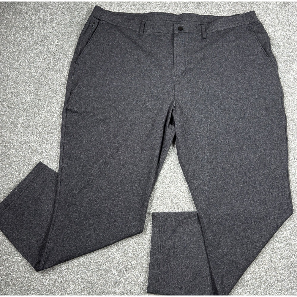 Public Rec Pants Men's 44x28.5 Gray Stretch‎ Travel Golf Performance Pants